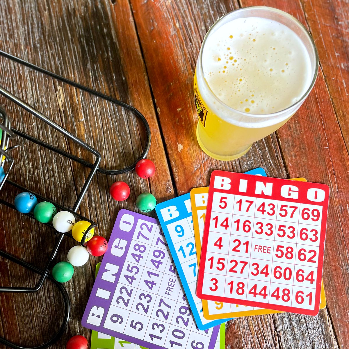 BINGO IS BACK! After more than a year away and by popular demand, Bingo in the Barn returns on Fri 1/16. Grab a beer, grab a seat and get ready to play. The Barn opens at 4pm with FREE bingo from 5–7pm. Win shirts, hats, glassware, gift cards, beer &amp; more. manorhillbrewing.com/bingo