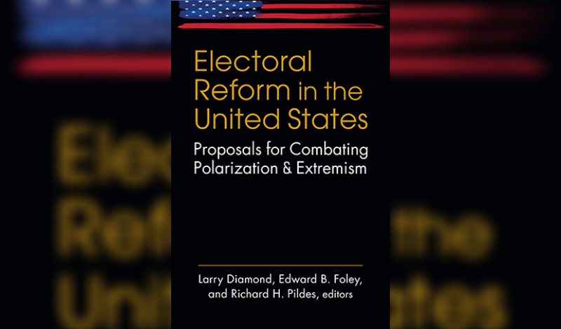 electionlawOSU's tweet photo. 5 years ago, American #democracy faced an existential threat. To meet the moment, a Task Force of 31 political scientists &amp; law professors—including @Nedfoley began work on a roadmap for reform.

Their findings are now available in a book dedicated to combating polarization. https://t.co/nPu5qLhYQy
