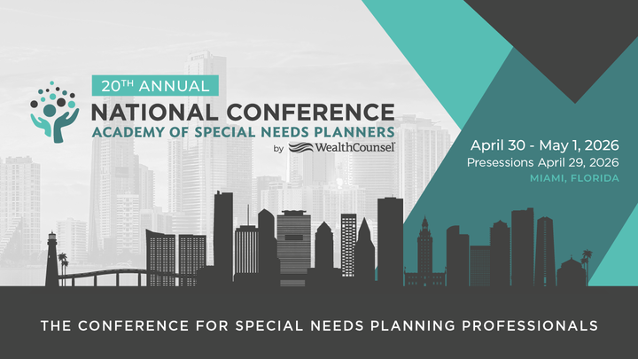 SpecialNeedsAns's tweet photo. Early bird pricing ends January 15 for the 2026 ASNP National Conference! If you’re planning to join us in Miami this spring, now is the time to secure your spot and save up to $150. Register here: https://t.co/WADXV5uxn8

#ASNPNationalConference #ASNP #SpecialNeedsPlanners https://t.co/v1nQfLoWpg