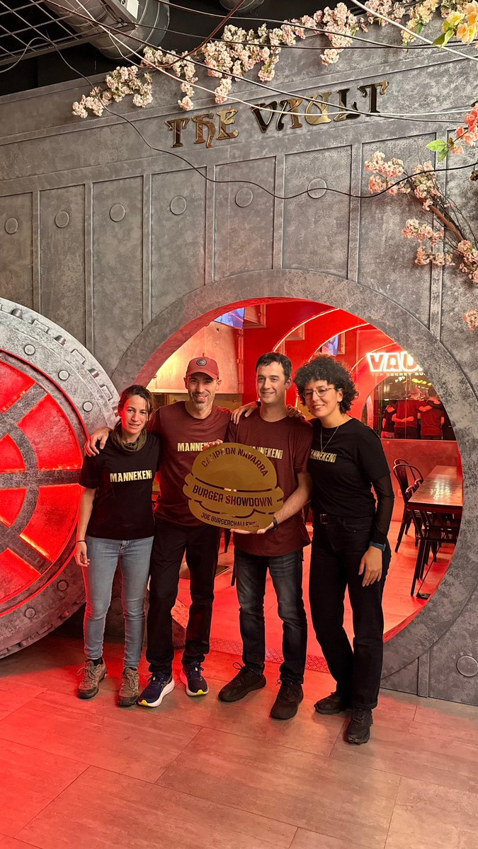 Ganadores de BURGUERSHOWDOW NAVARRA 2025!! 
Eskerrik asko guztioi
Mil gracias a todxs!!