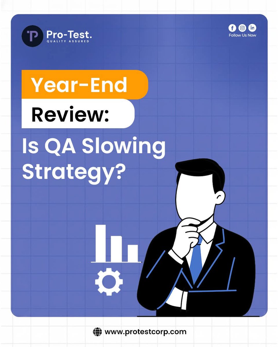 ProTestcorp's tweet photo. Year-end QA review:  How often did incidents reach customers before QA caught them? What would 30-50% efficiency gains change in 2026?

#AIHub #QualityEngineering #TestAutomation #PredictiveQA #SoftwareQuality #TechLeadership #CTO #CIO #EngineeringLeaders #DigitalTransformation https://t.co/cXRQgF3BsV