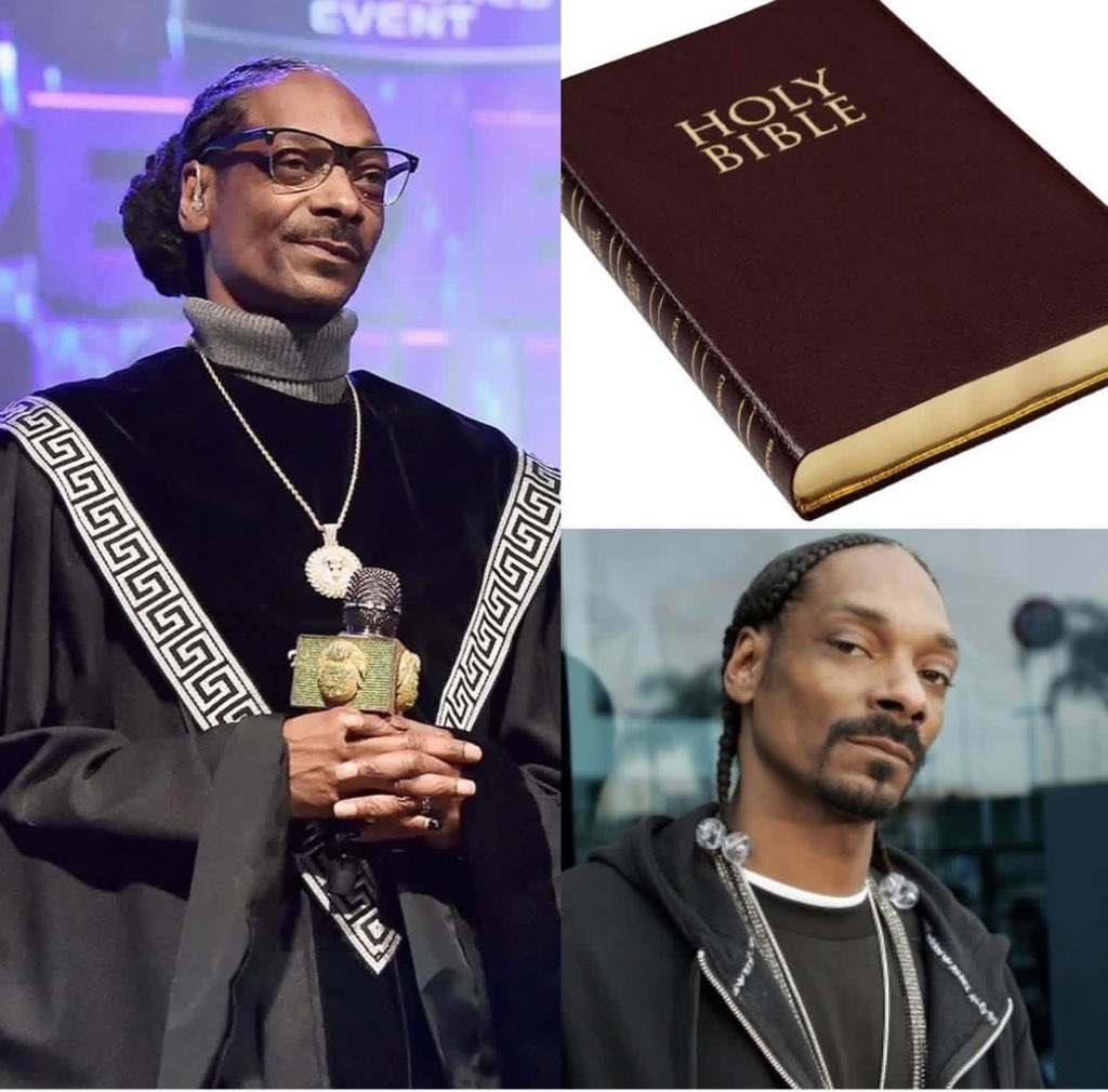 esegbona_luis's tweet image. Breaking News ❤️❤️🚨🚨🚨

Legendary American rapper Snoop Dogg has publicly given his life to Christ and he is set to drop a Gospel album .  

Snoop reveled that he encountered Christ and has decided to give his life to Christ , use his energy to serve God for the rest of his…