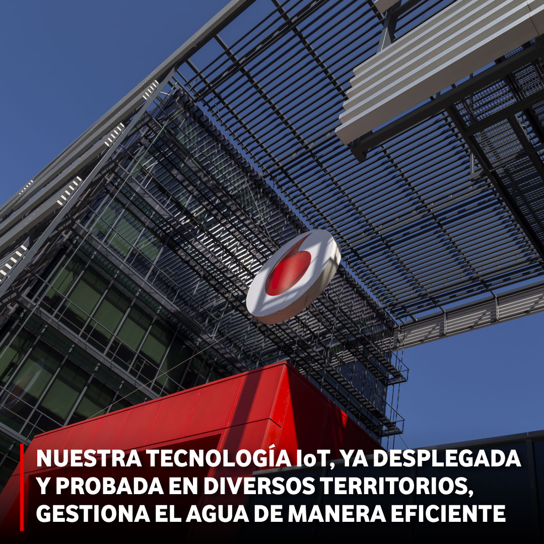 FuenPastor's tweet photo. 💧 La tecnología también cuida el agua.

En Vodafone impulsamos soluciones IoT que hacen la gestión más eficiente y sostenible. Porque cada gota cuenta. 🌍
👉 https://t.co/RlQC0T4z0T https://t.co/CHKU8UF9d9