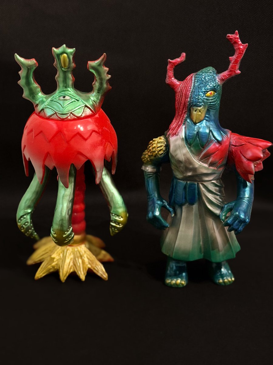 マーミットさん 怪獣天国 水瓶超獣 アクエリウス 宇宙電気クラゲ