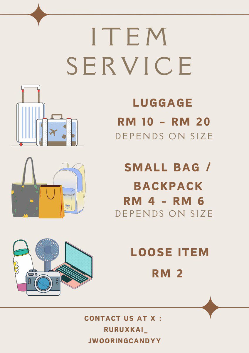 ruruxkai_'s tweet photo. Hi MyDay! 👋🏻

We’re offering an item service for Day6 concert in KL! We will be outside the venue until the concert ends. If you’re interested, you can DM me or @jwooringcandyy to book your slots. 📝 

#DAY6 #DAY6INKL #DAY6INMY #THEDECIDE #THEDECIDEKL #itemservice https://t.co/5X0hNV6wD4