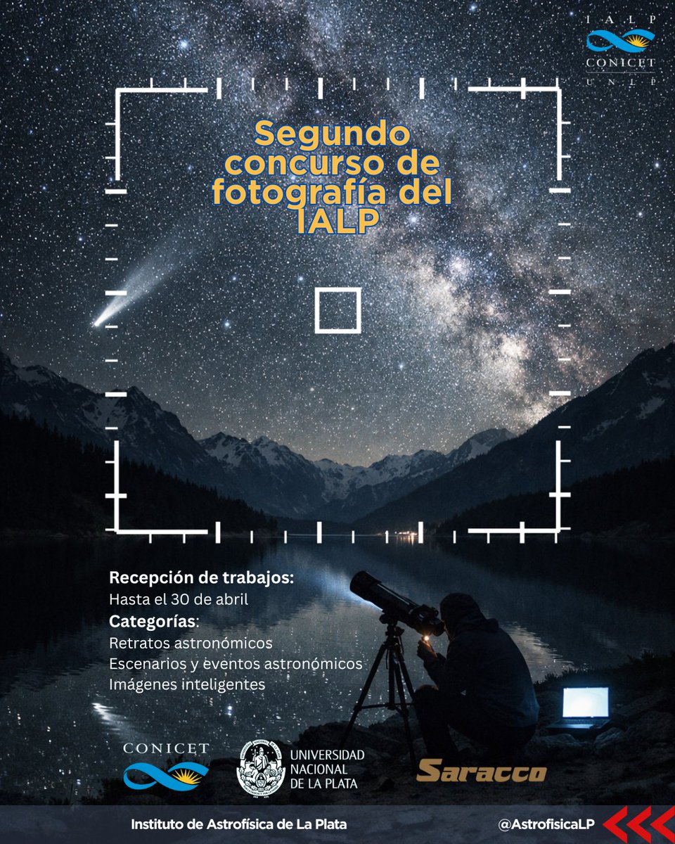 📷 SEGUNDO CONCURSO DE FOTOGRAFIA DEL IALP 📷

+INFO: 
ialp.fcaglp.unlp.edu.ar/segundo-concur…