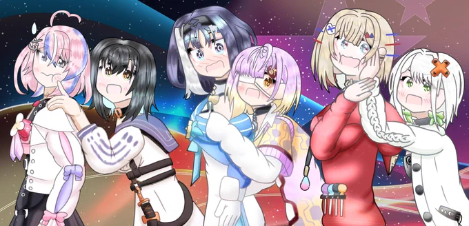 #2025年自分が選ぶ今年の4枚 やっぱこれでしょ どれも思い出深いイラストなのよん
