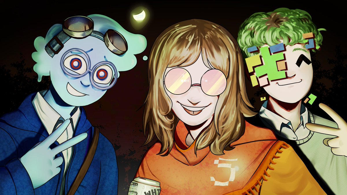 lesbiansquiddo's tweet image. i dont see nearly enough people talking about this art IT IS SO GOOD???? oh my focus.. i miss yhem so bad. butoh how i love squiddo art 🥹🥹