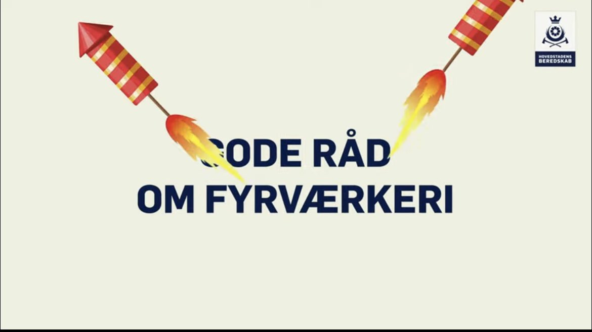 Har du styr på nytårskrudtet?
I morgen er tilladt at fyre dit fyrværkeri af🎇
Det er en god idé at gennemgå sikkerhedsreglerne derhjemme👍 Det er mega ærgerligt, hvis en god og festlig aften, får en dum og farlig afslutning. 
Hvem skal høre særlig godt efter? Voksne mænd, børn og