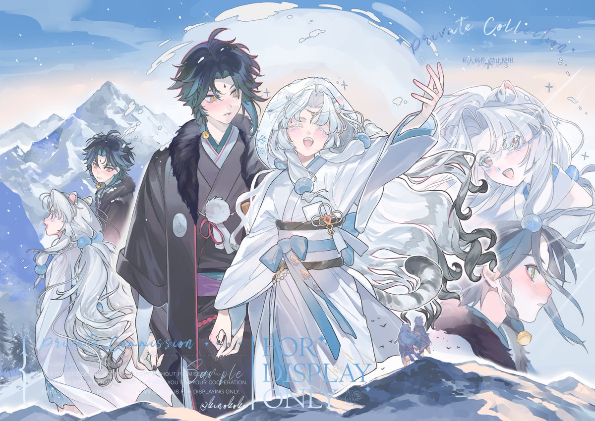 ある菌類🍄💜💙 tweet media