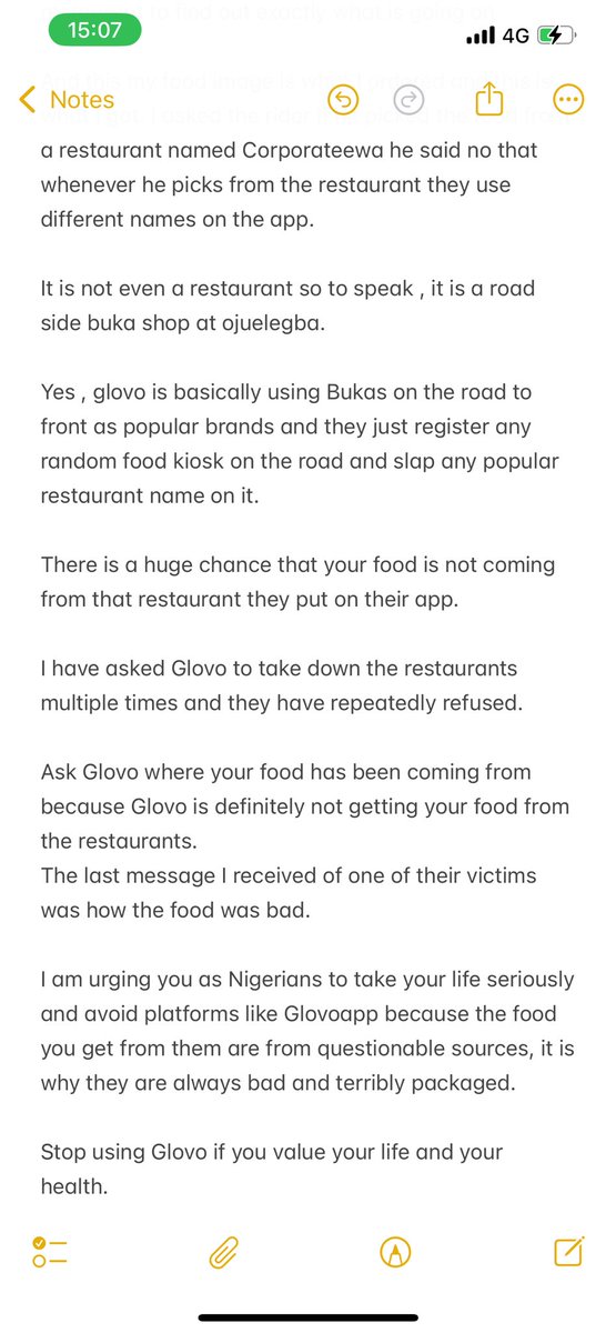 Ade_authority's tweet image. Please ask @glovoapp_ng why they have been impersonating my business for couple of years now and I have been asking them to take down the business since August , they refused 

Why have they delivering food from unverified sources? 
Impersonating popular brands?