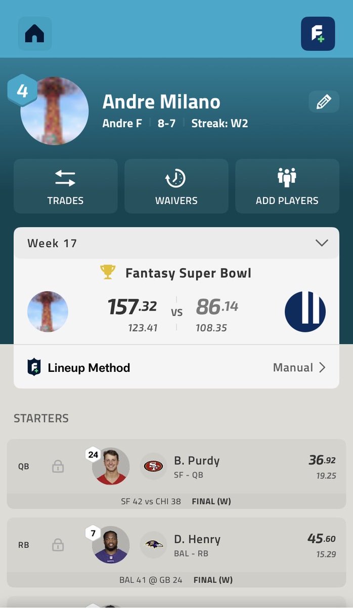 andreafusi0908's tweet photo. @NFLFantasy Thank you https://t.co/dCoyqEvtQk