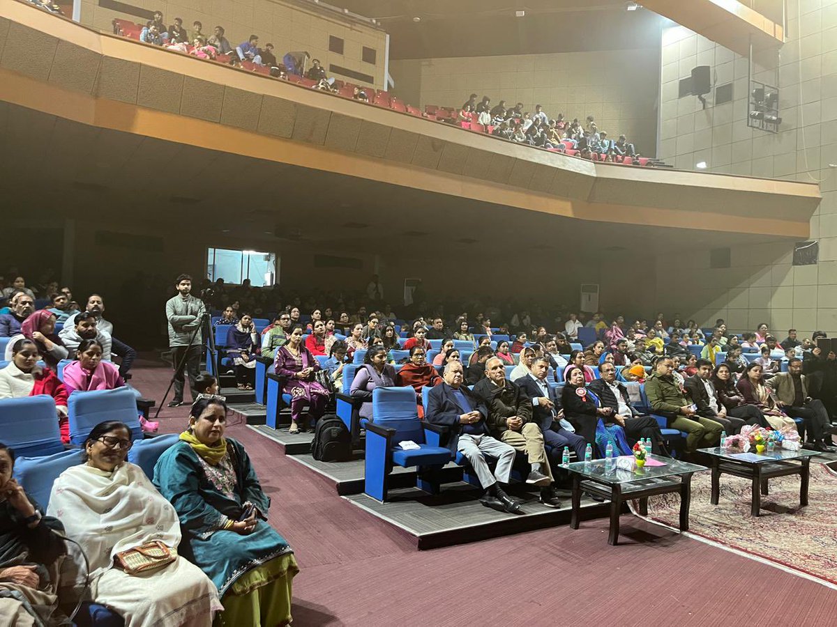 Honoured to be part of the 43rd Annual Day celebrations of Springdales Hr. Sec. School Jammu and to witness the extraordinary talent and enthusiasm of the students. Proud moments for all!