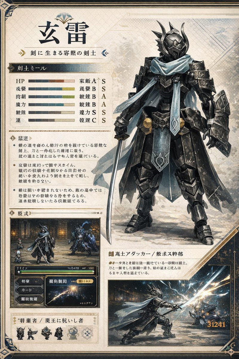 hFX10mhtIJ7q5KF's tweet image. xで見かけた攻略本っぽいプロンプトをうちの子で片っ端から試してみました。
nanobananaがうまく動いてくれなかったのでctahgptでやってみました。
どうしても日本語は潰れちゃうみたいですね。

 #30MF