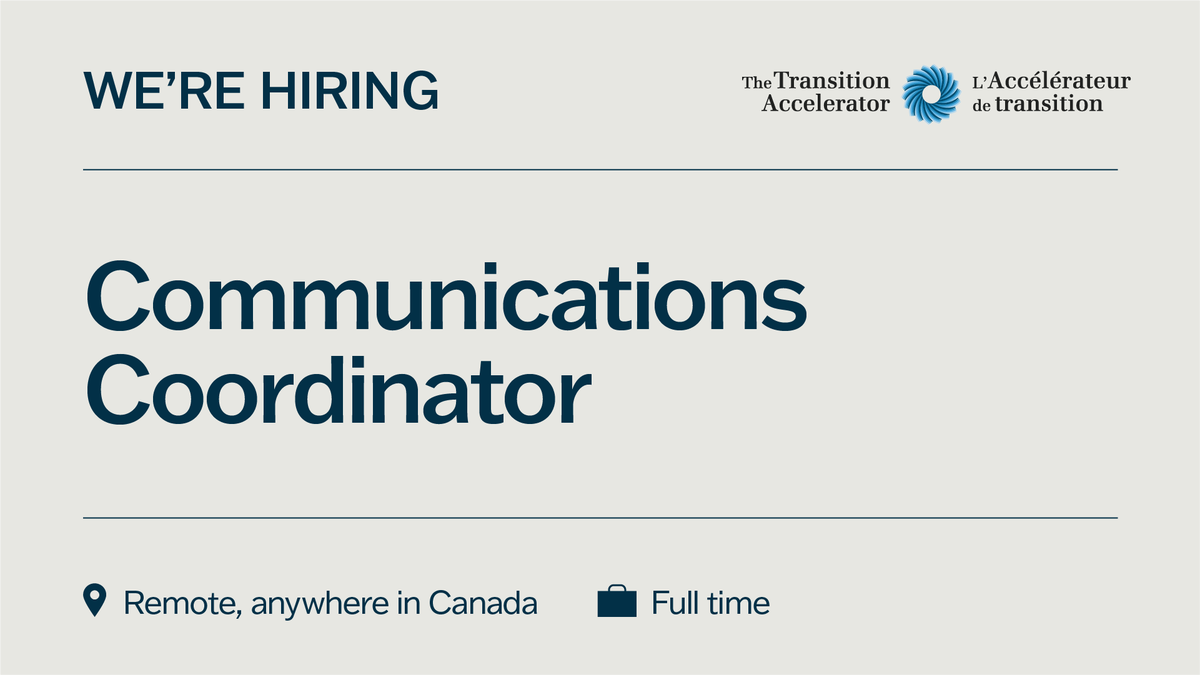 The Transition Accelerator tweet media