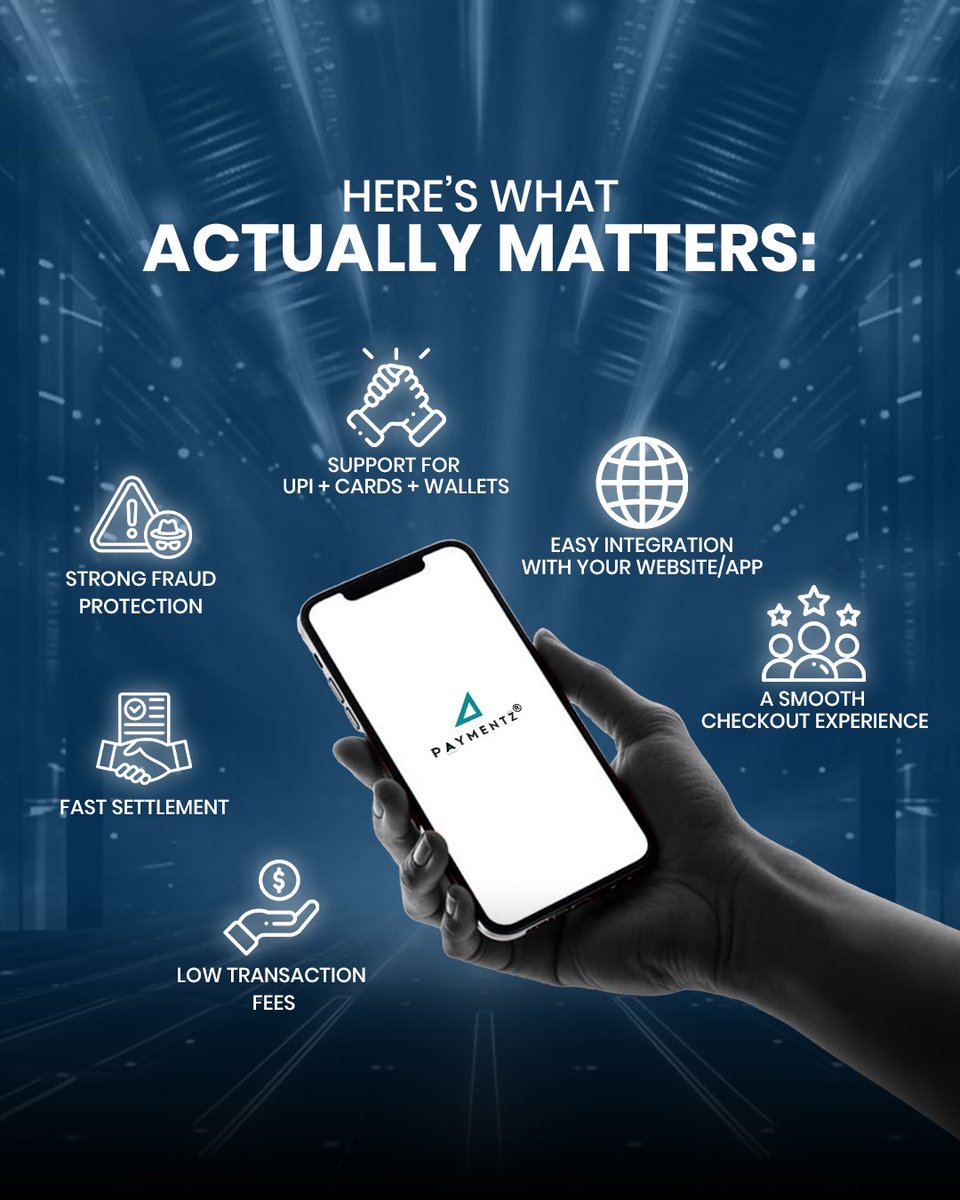 paymentz_'s tweet photo. Choosing the right payment gateway can make or break your checkout experience.​
Look for speed, security, low fees, and smooth integration; your customers will feel the difference. ⚡​
.​
.​
.​
#Paymentz #PaymentGateway #FintechIndia #BusinessTips #EcommerceIndia #StartupTools https://t.co/pyMYmhwwj9