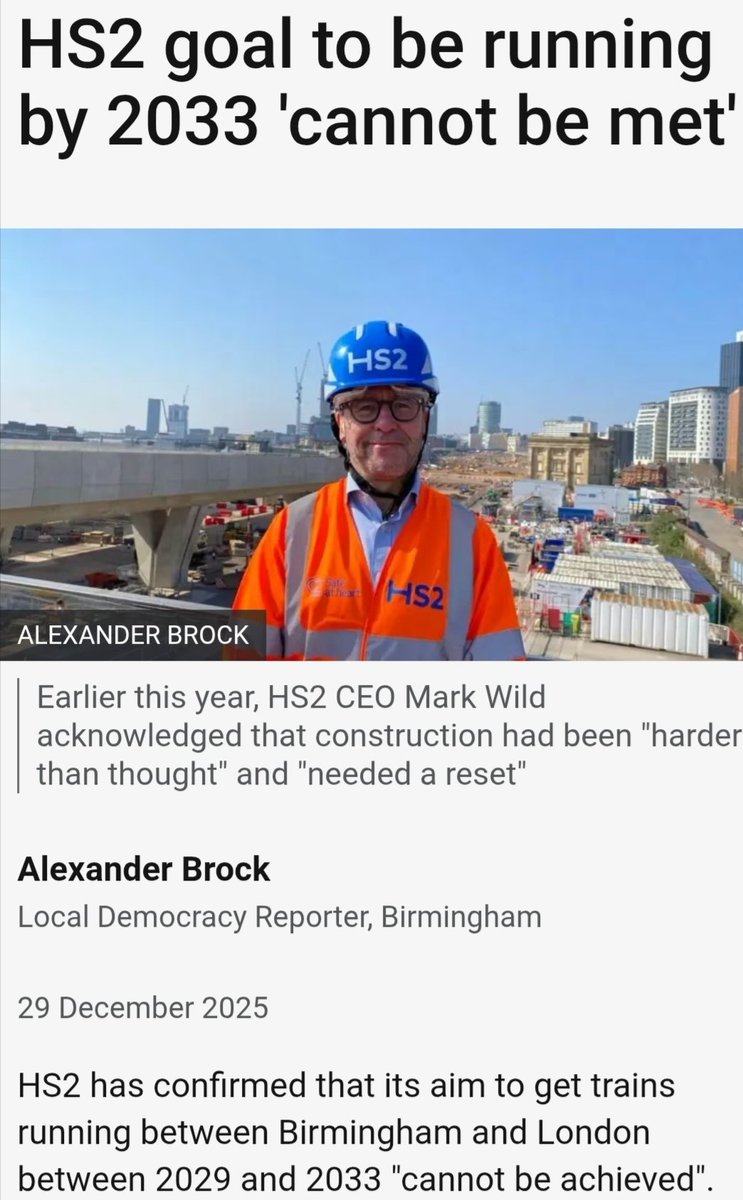 Another "Anti lie" that proved to be true #HS2