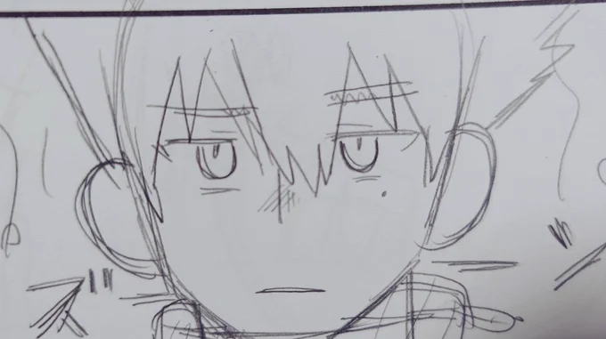 勢いで描いたから絵は酷いが、下書きは完成!!!! 