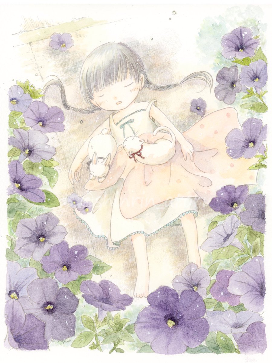 「#2025年自分が選ぶ今年の4枚 今年は全然描けてなくて落ち込むばかりでしたが、」|しんりんがく@【と04a】COMITIA144のイラスト