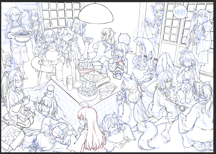 1 of the incomplete artwork in this year... 