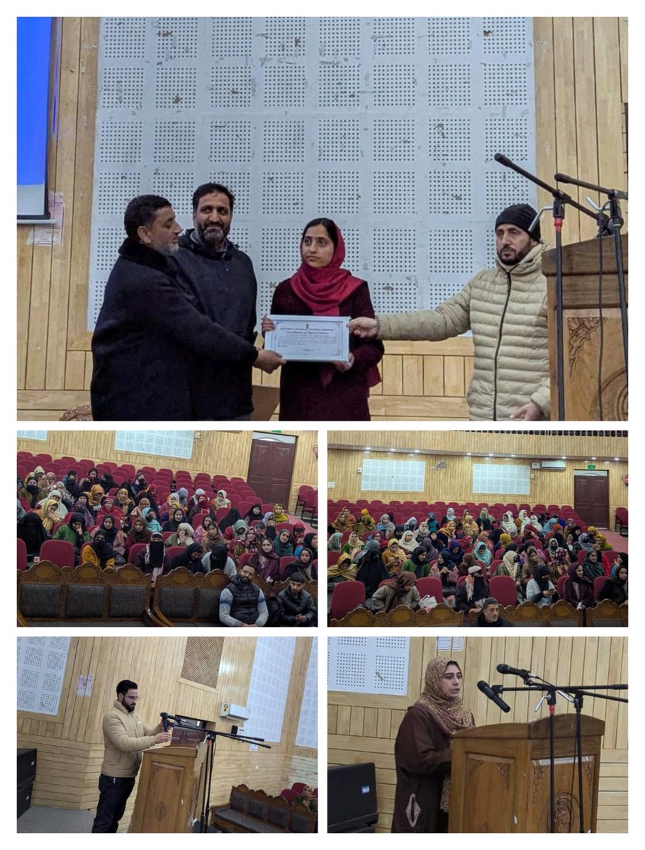 District Employment & Counselling Centre, Shopian tweet media