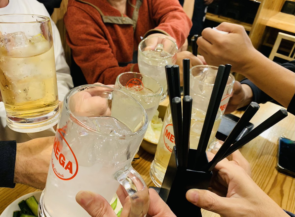 二次会NOW🍻
高級撮影会主催合流😁