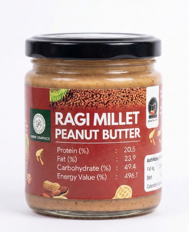 You may have eaten peanut butter but I am sure most (if any) of you have eaten healthy ragi millet peanut butter.

This is done by farmer co-op in Chamba, Himachal Pradesh. You can order it here hfnfoods.com/product/ragi-m…

Leave No Farmer Behind #HFN