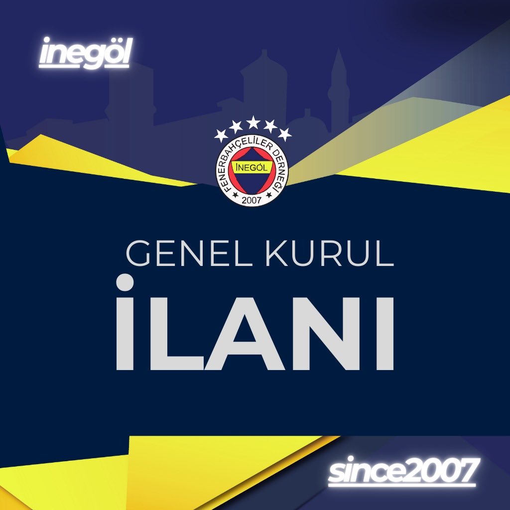 Sayın Üyemiz ,
Dernek lokalimizin kentsel dönüşüm sebebiyle tahliye edilecek olması sebebiyle, 
Yeni Dernek Lokal yerimizin tespiti konusunun Genel Kurul üyelerimiz ile istişare edilmesi ve bu konuda yapılacak çalışmalar için mevcut Yönetim Kuruluna yetki verilmesi hususunda Tek