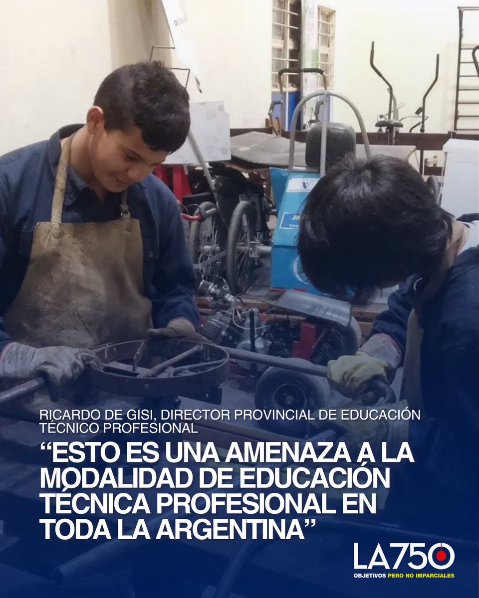 🏫 EN ARGENTINA NO HAY LUGAR PARA LAS ESCUELAS TÉCNICAS

📉 El presupuesto sancionado por el Senado impactó de lleno en las escuelas técnicas, que dejarán de contar con el fondo específico que, hace más de veinte años, les garantizaba por ley un financiamiento propio y permitió