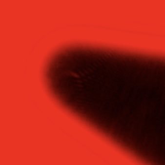 seensomewhere's tweet photo. The diffraction pattern from a needle placed in the path of coherent light from a point source.

The first image is zoomed &amp; enhanced. The second is the original. The third image has higher exposure &amp; zoom &amp; shows Poisson point like features near the tip of the needle's shadow. https://t.co/91gQihTpo8