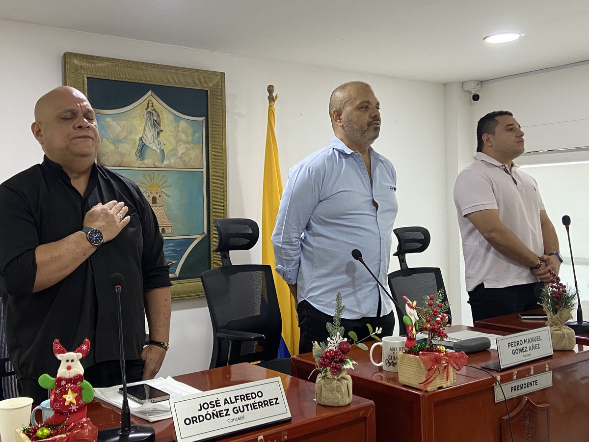 Con tres importantes proyectos de ciudad se cierra el periodo de sesiones extraordinarias en el <a href="/concejodestamta/">Concejo Santa Marta</a> 

<a href="/PedroGomezAnez/">Pedro Gómez Añez</a> 
<a href="/CuraOrdonezSM/">José Alfredo “El Cura” Ordóñez</a> 
<a href="/linero_alonso/">Jaime Alonso linero Pérez</a> 
<a href="/CarlosPinedoC/">Carlos Pinedo Cuello</a>