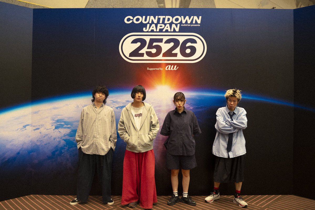カウントダウンジャパン25/26 4日目、BUMP OF CHICKENが感動のトリ飾る