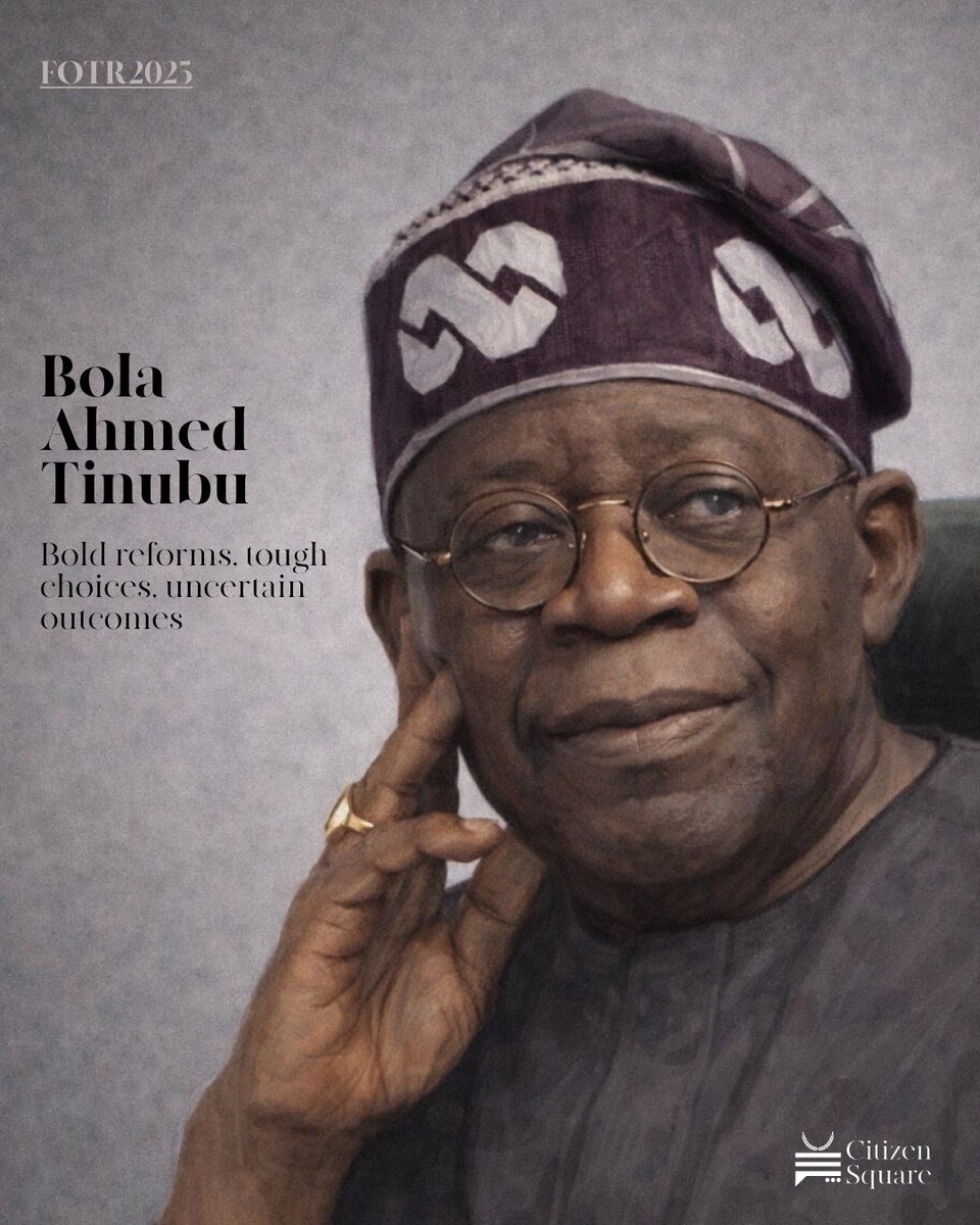 CitizenSquare_'s tweet photo. A president who gambled on painful reforms. A central bank governor who chose stability over growth. An opposition leader building coalitions. A billionaire who proved domestic refining works.

We chronicled them all—25 figures who shaped Nigeria's most turbulent year in decades. https://t.co/BHyWP4oHvT