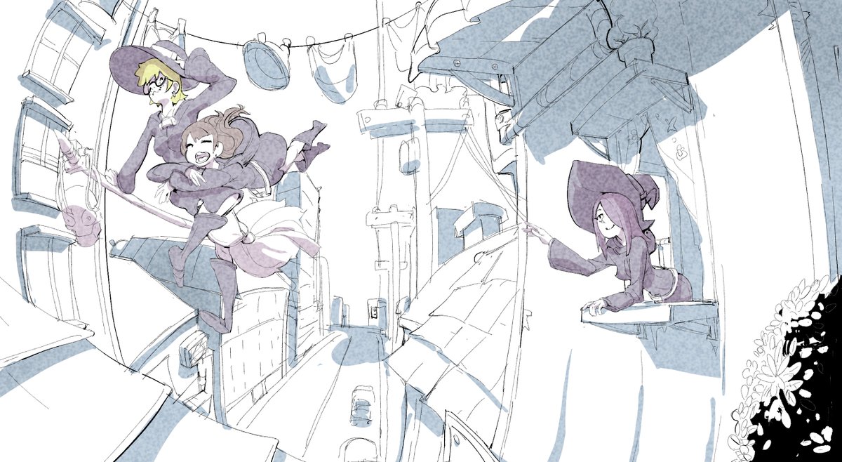 Little Witch Academia.