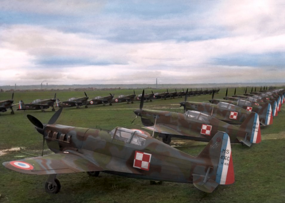 ipngovpl_eng's tweet image. Morane-Saulnier MS.406 fighter aircraft of the Polish Air Forces, Lyon–Bron, France.

🗓️27 March 1940