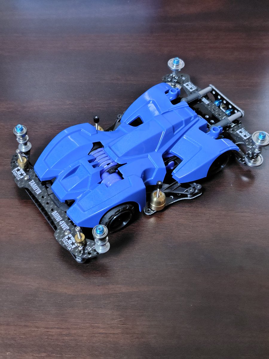 junjun427229's tweet image. 12月は体調不良が続きミニ四駆殆どできなかったです😢
久しぶりのミニ四駆しました✨
ガンブラスターやっぱりかっこいいなぁ😆
#ミニ四駆