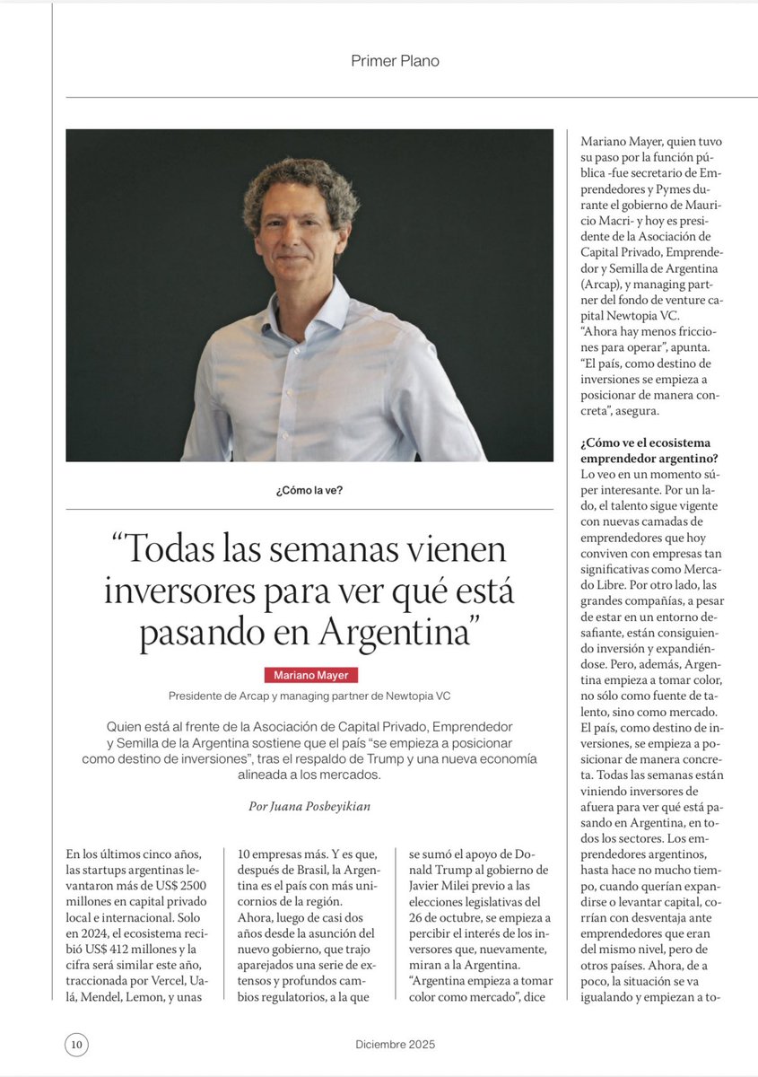 Mariano Mayer tweet media