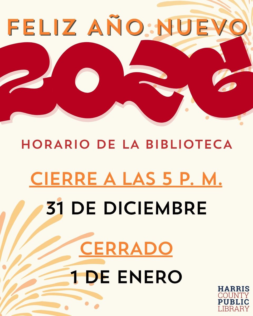 Harris County Public Library tweet media