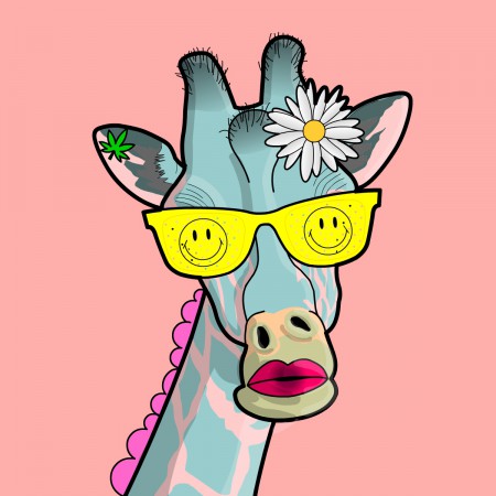 AvinAGiraffeNFT's tweet image. #3911 'Avin' a Laugh Giraffe.

Light Blue &amp;amp; Peach 🦒 with a Bubbly Pink Mane ✅

#NFT #NFTs #NFTCommunity #NFTProject #NFTCollection #GiraffeNFT 🦒Link in Bio.🦒