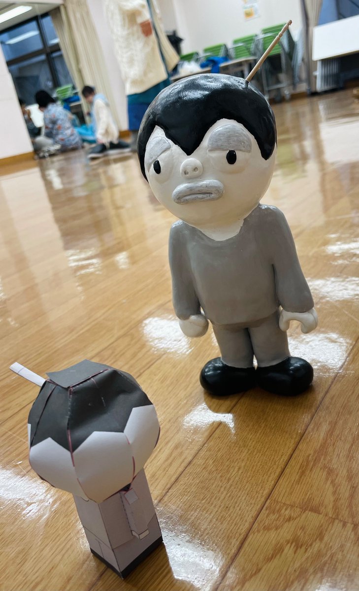 すっかりあげどきを逃したたこやきくんツーショあげちゃお