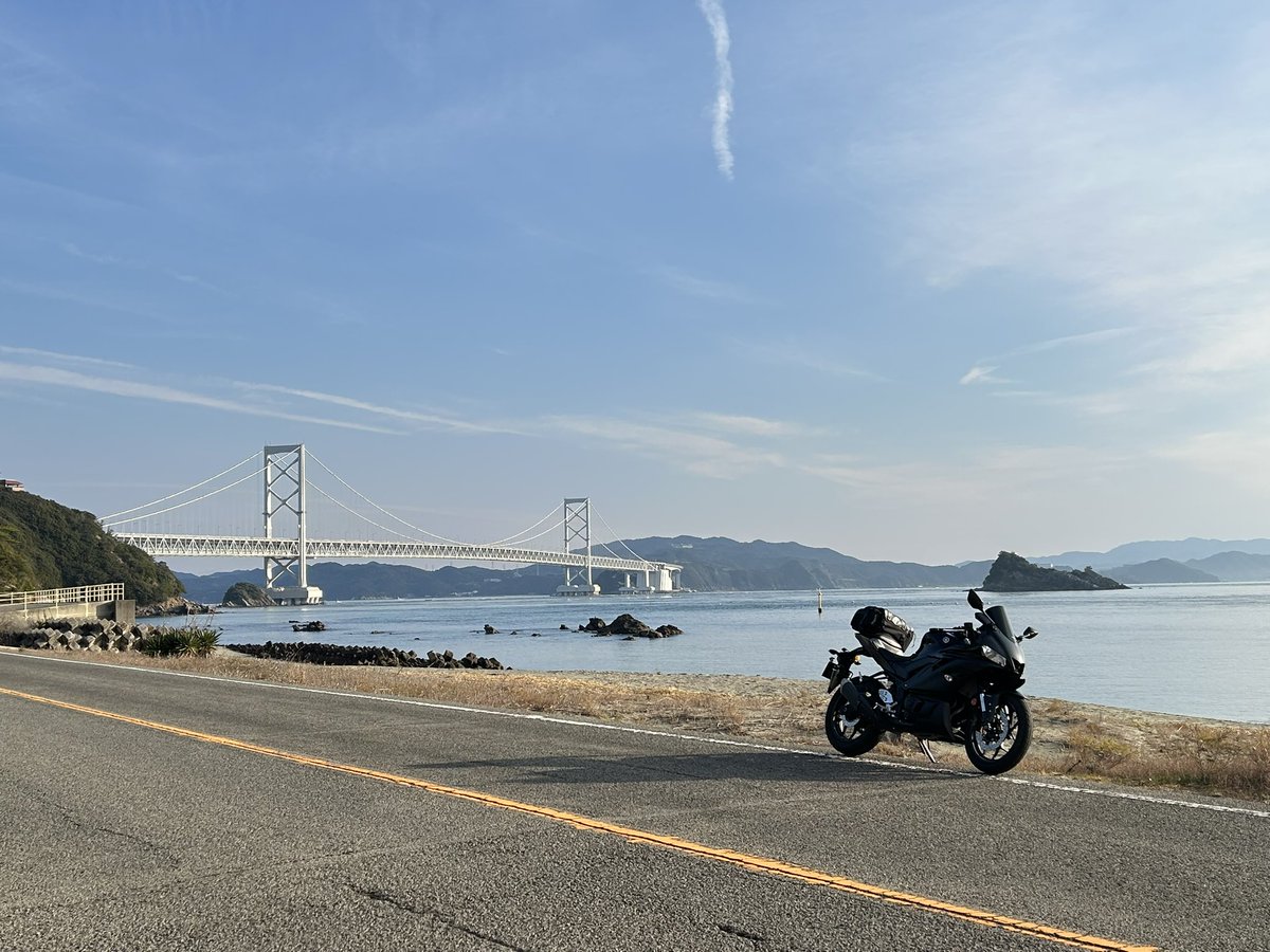 oolongtea5959's tweet photo. 走り納め！日帰りアワイチツーリング🏍 https://t.co/aLOVWeBXSb