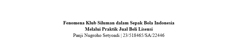 walaupun di akhir semester ada sedikit "insiden", tapi taek lah, wong liyo ngerti opo, aku tetep seneng mergo semester iki ditutup dengan 3 esai sepak bola, sakjane setiap matkul akan enjoy nek digarap dengan sesuai passion, jos!