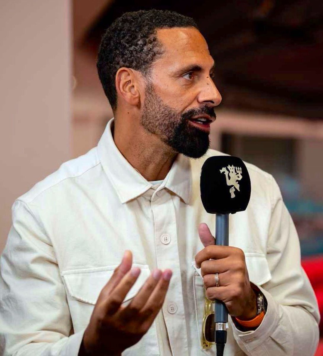 Utdtruthful's tweet photo. 🚨🗣️ Rio Ferdinand: “I couldn't agree more on that point [that United looked better as a team when Sesko is on the pitch]. He's more than goals, I heard that from a player at the club recently, yes the strikers will be judged on their goals, but internally sometimes there are things that they bring to the table that you go ‘that is huge’. You know who is like that? Louis Saha”. #MUFC [@RioMeets]