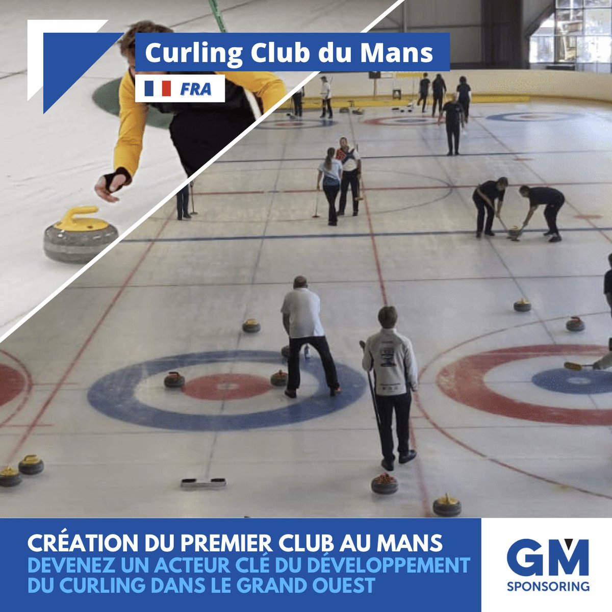 🥌🏙️ #Curling | Le Mans s’apprête à accueillir son tout premier club de curling

Le 1ᵉʳ septembre 2026, Le Mans et sa métropole franchiront une nouvelle étape dans leur dynamisme sportif avec la création du tout premier club de curling du territoire. Discipline olympique encore