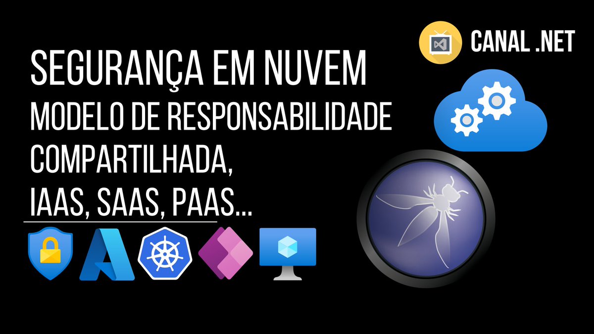 Novo vídeo no Canal .NET -> Segurança em Nuvem: Modelo de Responsabilidade Compartilhada, IaaS, PaaS, SaaS... -- Link: youtube.com/watch?v=nVxz-F…

C/ <a href="/waltercoan/">Walter Coan 🇧🇷</a> 

#cloudcomputing #owasp #security #cybersecurity #devsecops #cloud #azure #microsoftazure #iaas #paas #saas #kubernetes