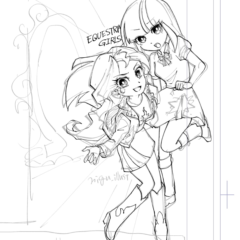 めれー/イラスト (@nigu_illust) on Twitter photo 