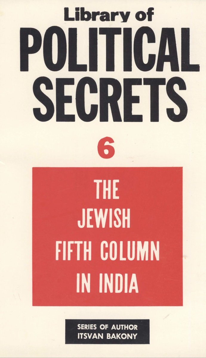 Louise687144's tweet photo. @gamgyul118346 @Lu34497Luthfi Welcome!! Here’s a couple more. 

Library of POLITICAL SECRETS CHINESE COMMUNISM AND CHINESE
JEWS
https://t.co/J2s4zcgefL

Library of POLITICAL SECRETS THE JEWISH FIFTH COLUMN IN INDIA
https://t.co/IuJikVm1PS https://t.co/cRQddKxqur