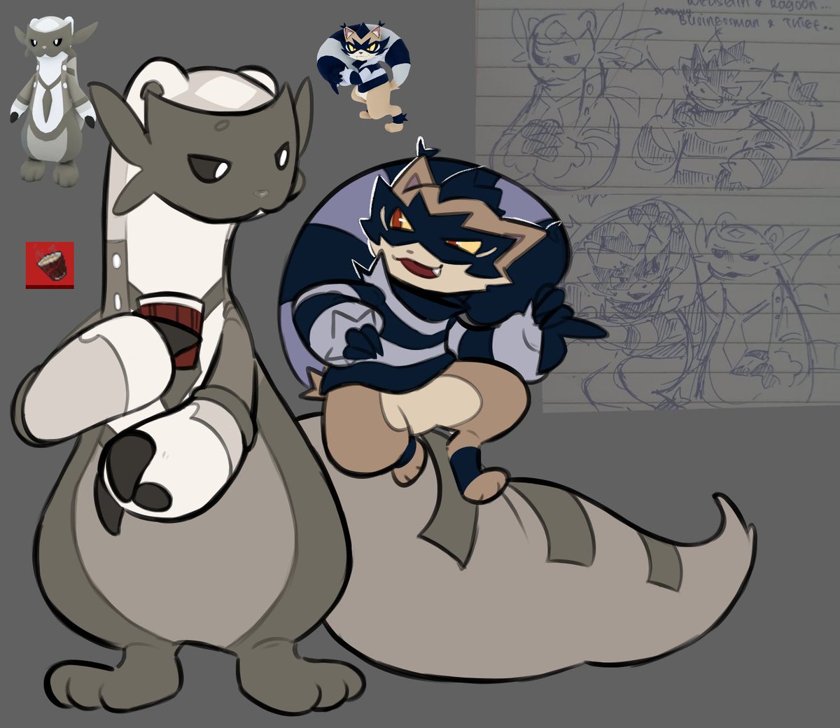 thief and scammy businessman things...
#LoomianLegacy #loomianlegacyart