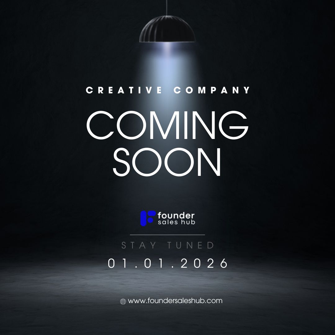 FounderSalesHub is coming together.

We're focusing only on video marketing &amp; promotion for SaaS startups and MVPs – websites, landing pages, and product videos that explain your product fast and sell clearly.

Launching soon.

Happy holidays to the founders still building 🤍
