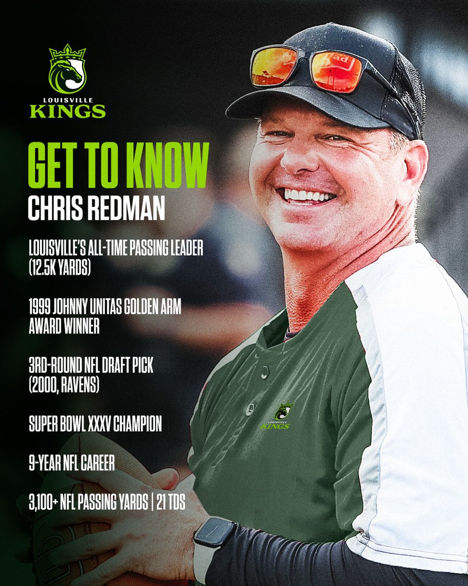 A familiar name leading a new chapter in Louisville. ✍️